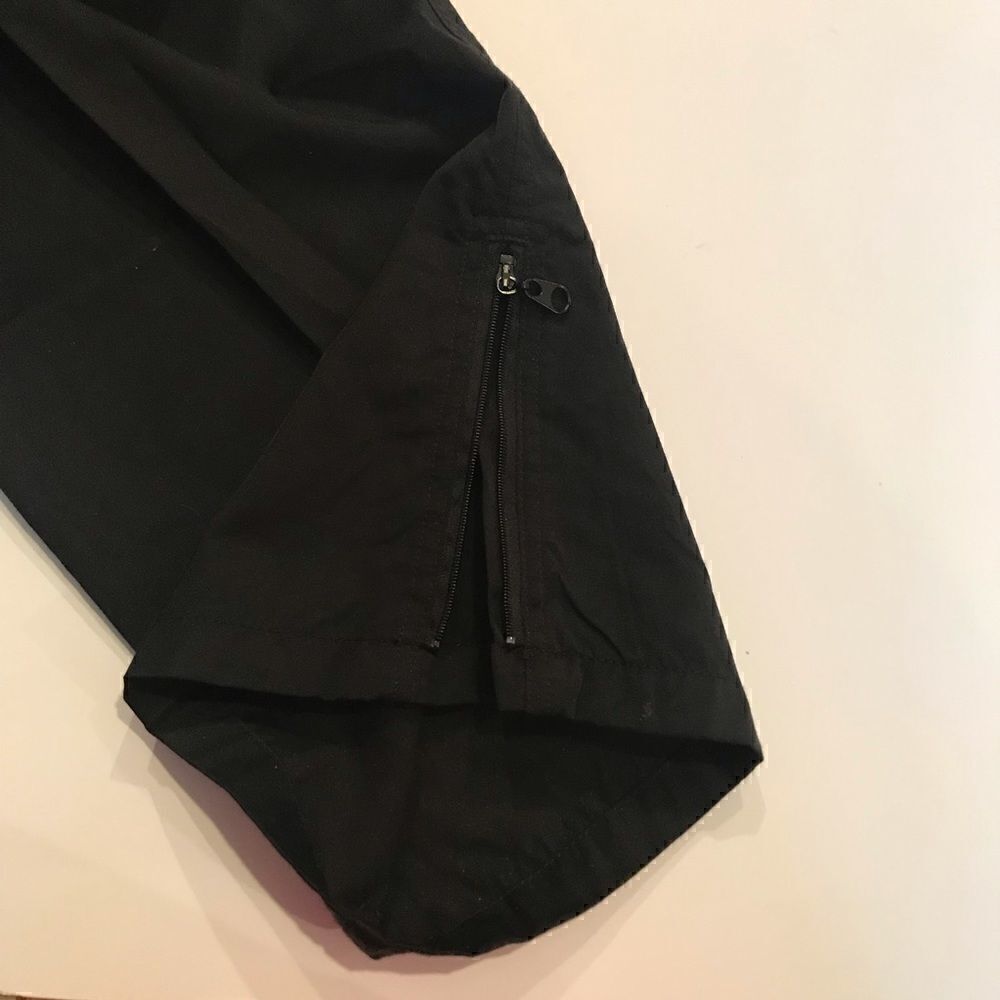 Chico’s Black Moto Style Pants Size 2/Large - Picture 6 of 9